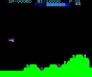 Casio PV-1000 Super Cobra screenshot