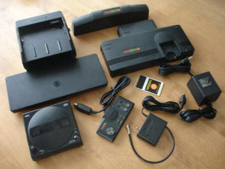 TurboGrafx 16, Turbografx CD anad many peripherals
