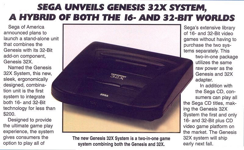 Sega Neptune Advertisement