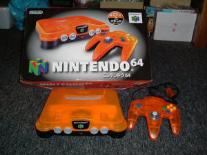 Nintendo 64 Fire Orange