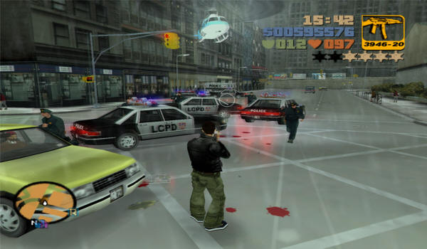 GTA 4 NPC Wars 36 (Angels of Death vs LCPD) 