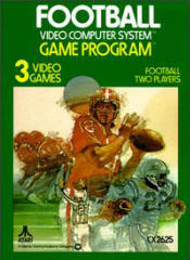 Atari VCS Football Box (picture courtesy of AtariAge.com)