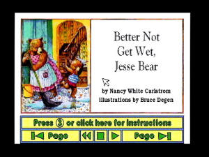 VIS Better Not Get Wet, Jessie Bear screenshot