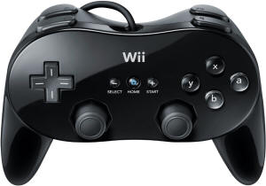 Wii Classic Controller Pro black
