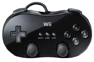 Wii Classic Controller black