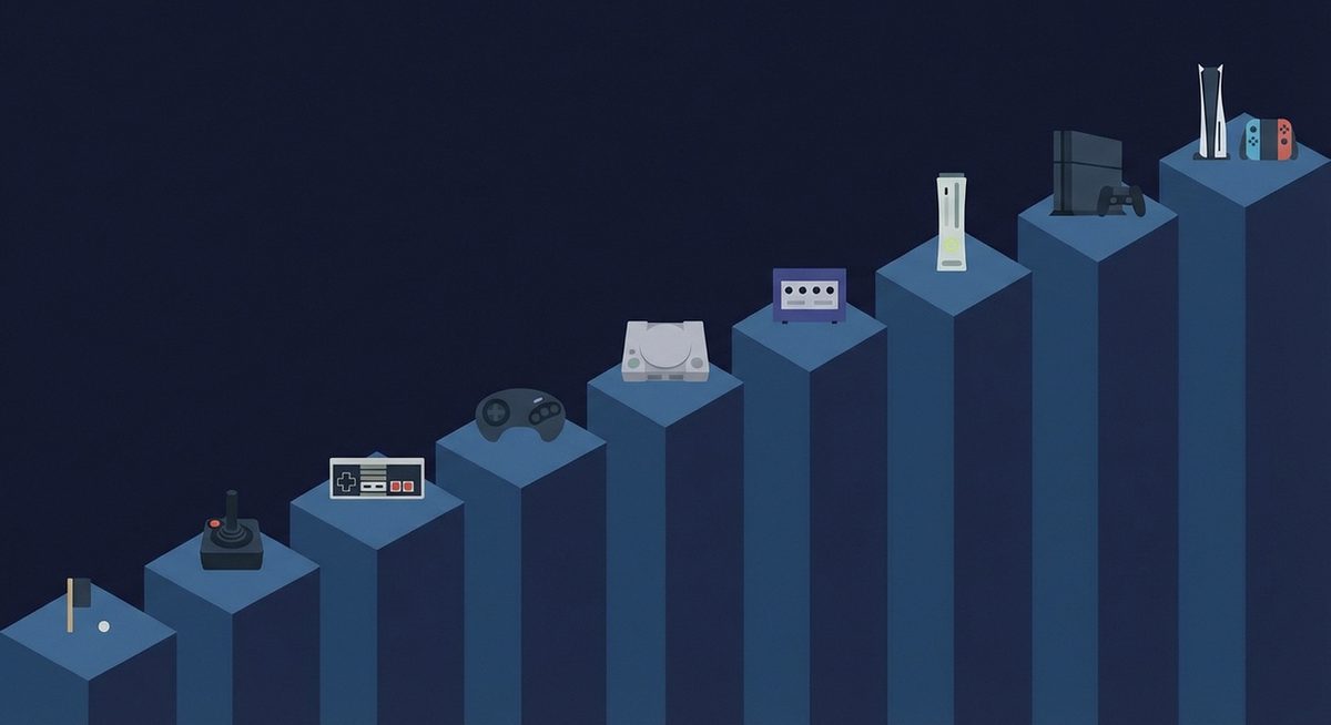 Console Genarations Video Game Console Generations Explained (1st to 9th) - VGCL